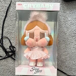Authentic Pop Mart Brand New Shiny Shiny Pink CryBaby